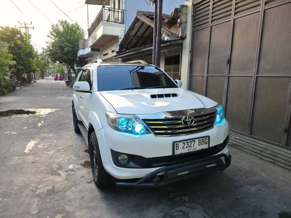Toyota Fortuner G VNT Turbo Solar Diesel Matic AT Tahun 2013 , 2012