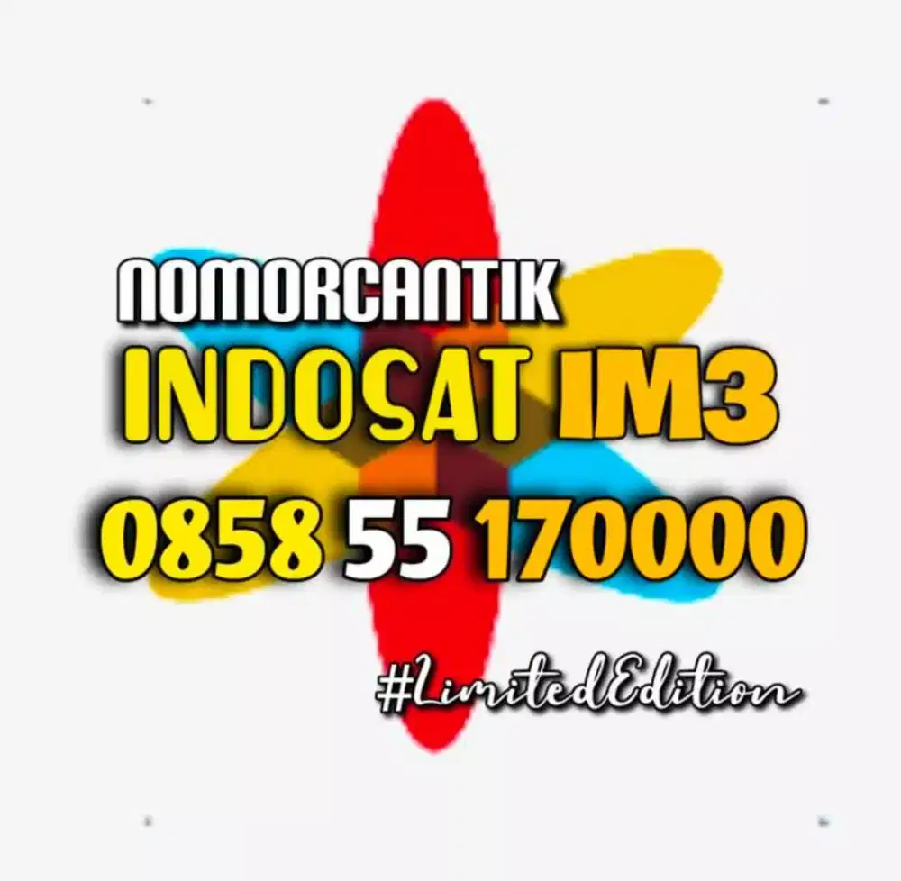 (bisa COD) Nomor CANTIK kartu INDOSAT IM3 KUARTED 0000 #07