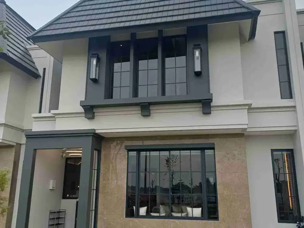 Rumah Mewah & Elegan 2 Lantai 4 Kamar Tidur di Cluster Hortis Type 8 di Citra Garden Serpong