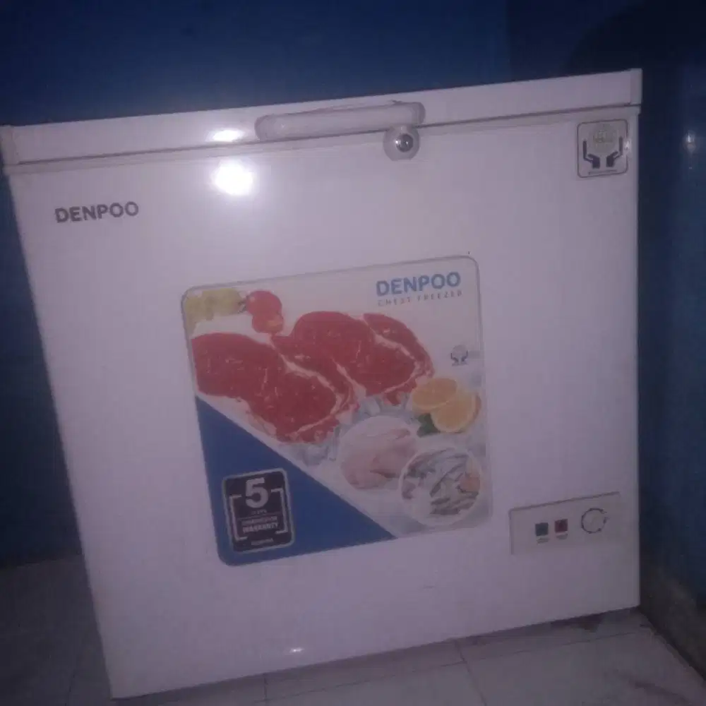Di Jual Freezer Denpoo SCF 205 CG dijual!
