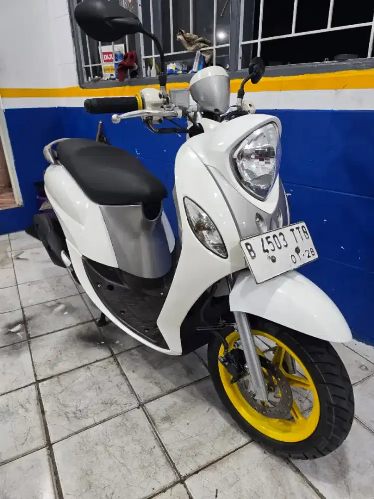 DIJUAL CASH YAMAHA FINO PREMIUM FI 125 THN 2018 PAJAK IDUP SIAP PAKAI