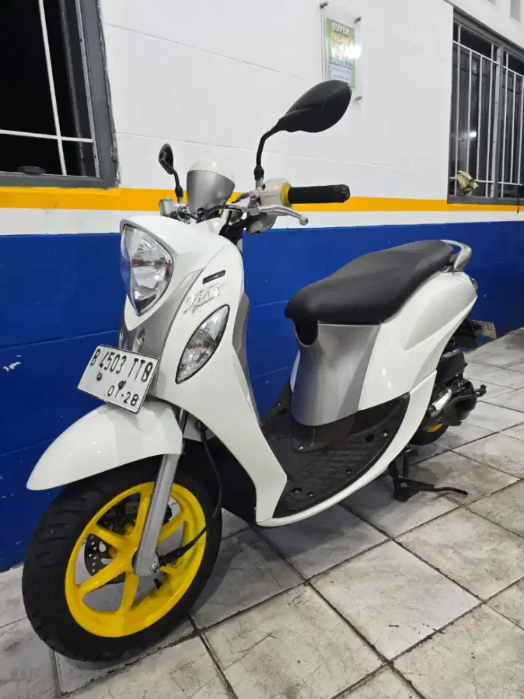DIJUAL CASH YAMAHA FINO PREMIUM FI 125 THN 2018 PAJAK IDUP SIAP PAKAI
