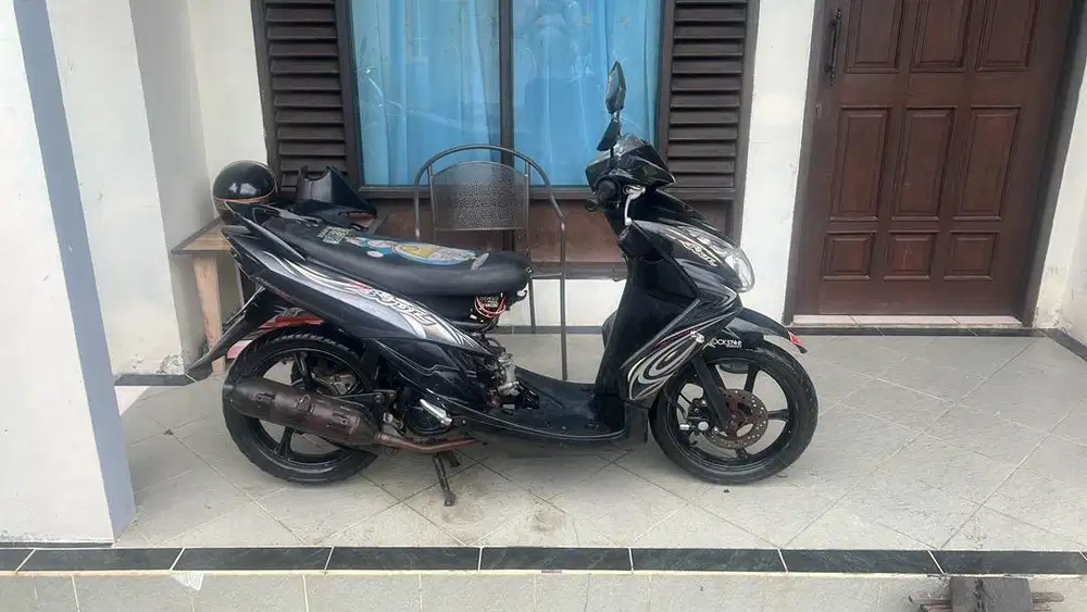Kenalpot original mio soul karbu