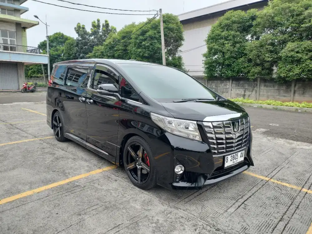 Alphard G 2017 istimewa