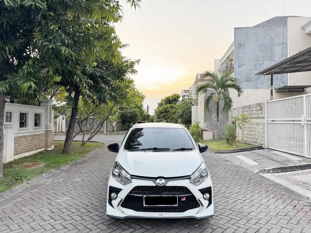 Toyota Agya 1.2 GR Sport Manual 2022 Putih Facelift Plat M