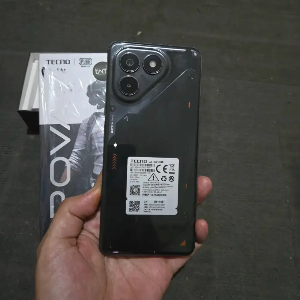 Tecno pova 7 Ram 8gb internal 256gb garansi 11 bulan jaminan spt baru
