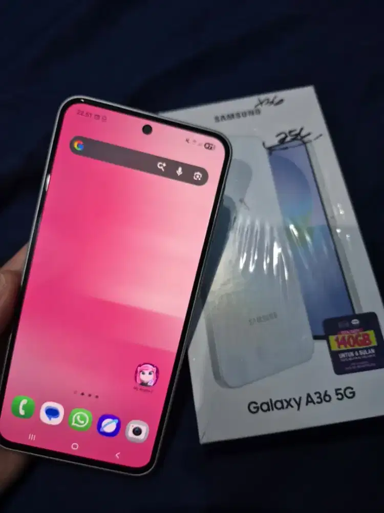 Dijual Samsung A36 Bekas, baru pemakaian 3 bulan