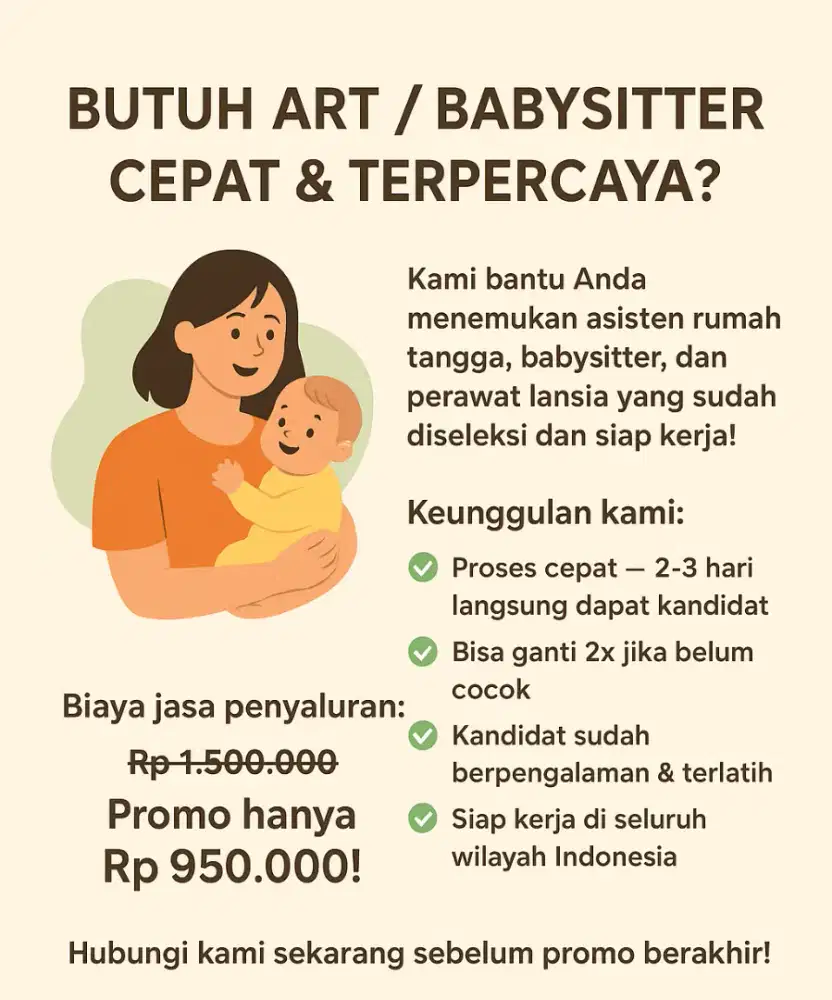 JASA BABYSITTER/ART
