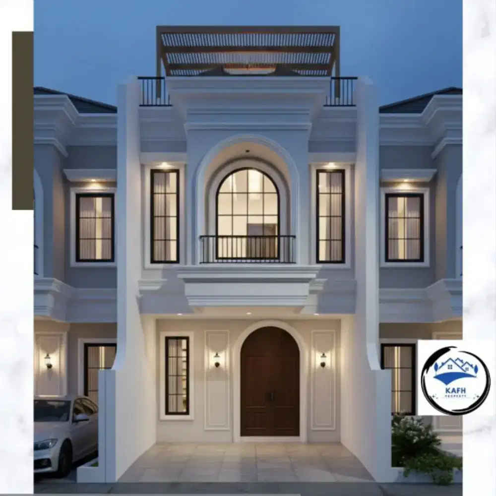 Dijual Rumah Murah Baru 3 lantai ada Rooftop diSerengseng Sawah jaktim