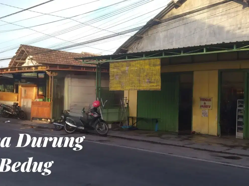 2 Toko + kost2 an, strategies 0 jalan raya, Candi