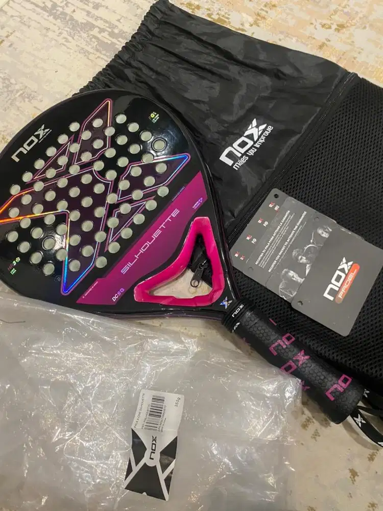 RAKET PADEL NOX X-ONE SILHOUTTE 100% ORGINAL RACKET PADEL SECOND