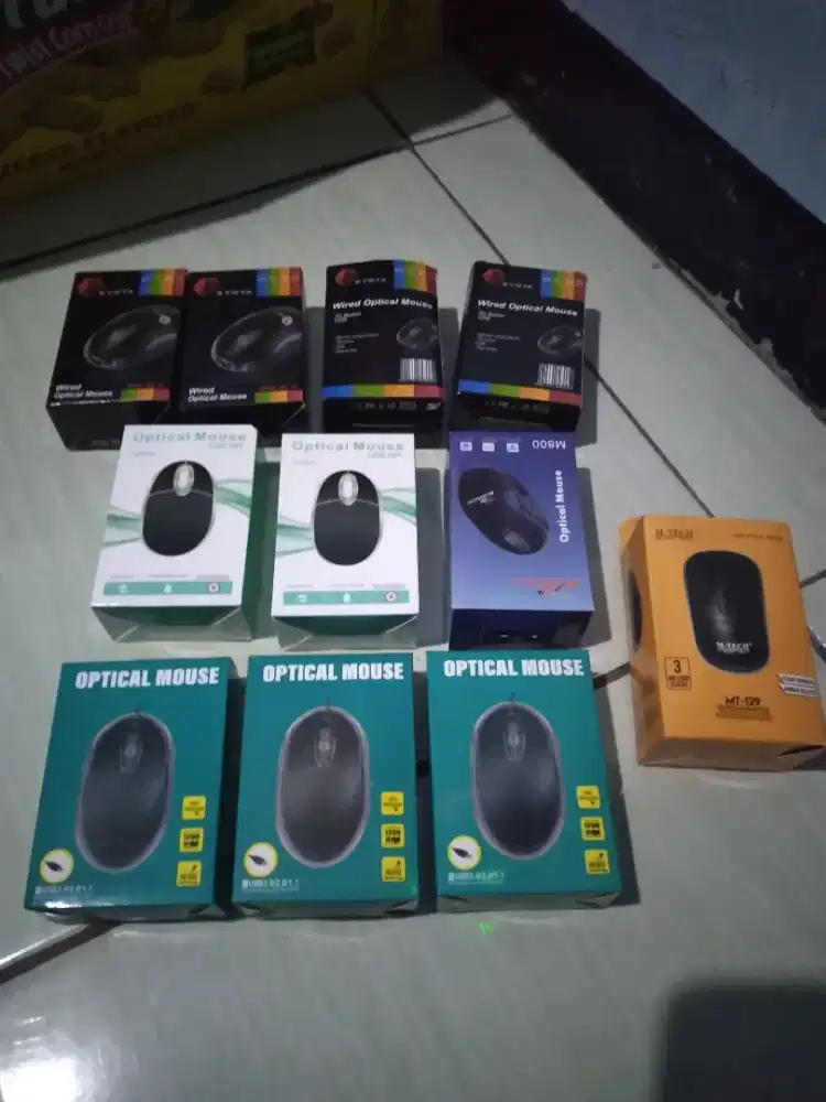 Jual optical mouse baru murah