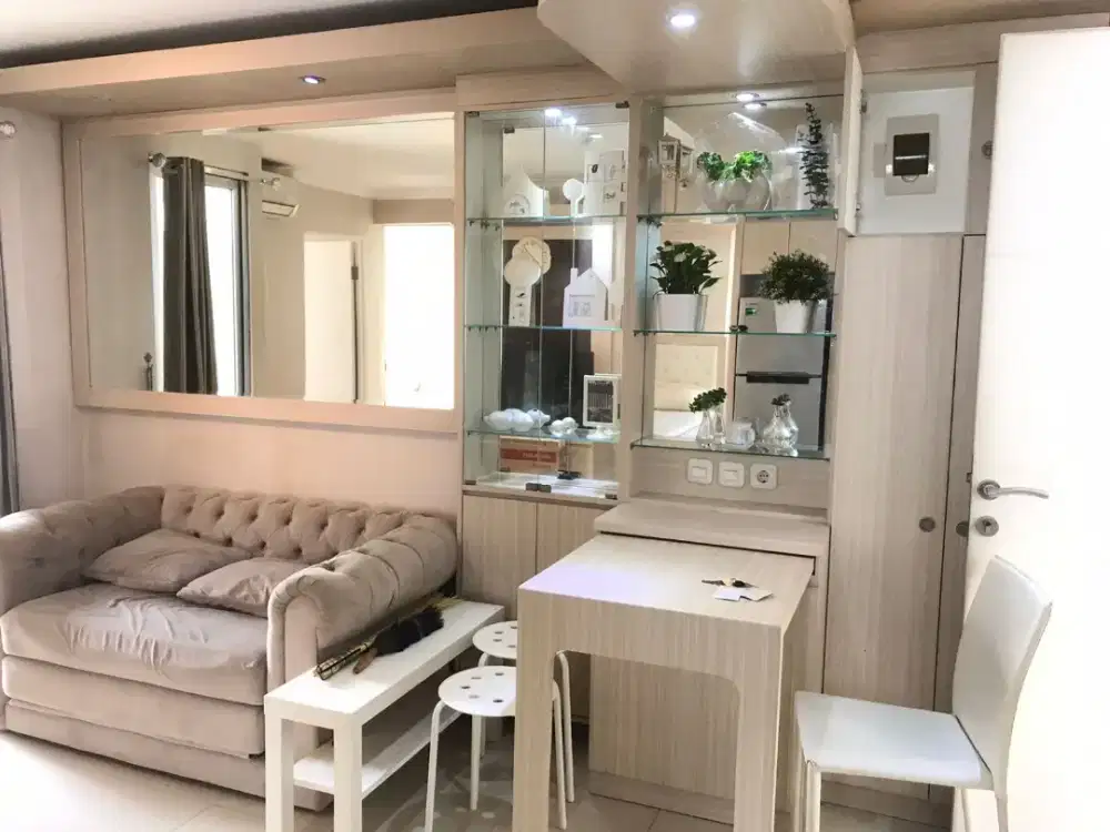 SEWA APARTEMEN BASURA TIPE 3BR FURNISH TOWER G