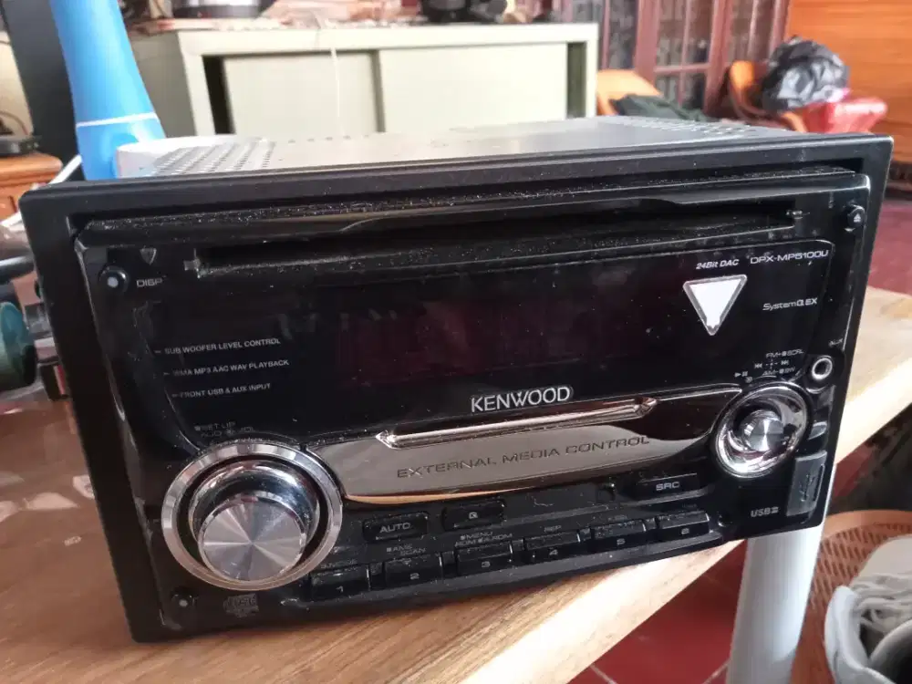 Head Unit Kenwood DPX-MP5100U, masih bagus