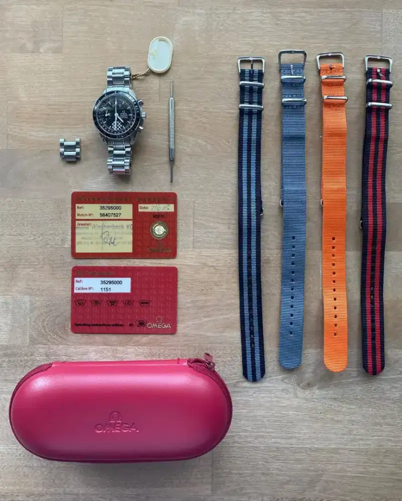 omega speedmaster racing mc.schumacher 2003