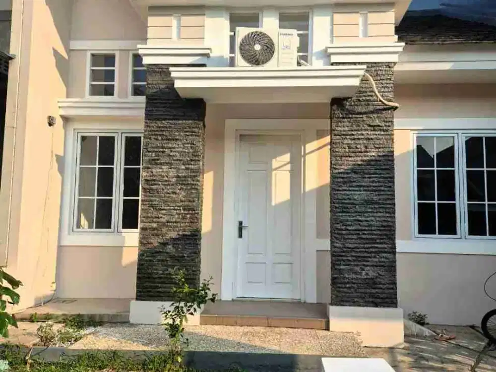 Rumah 1 Lantai 2 Kamar tidur Siap Huni di Delatinos BSD City