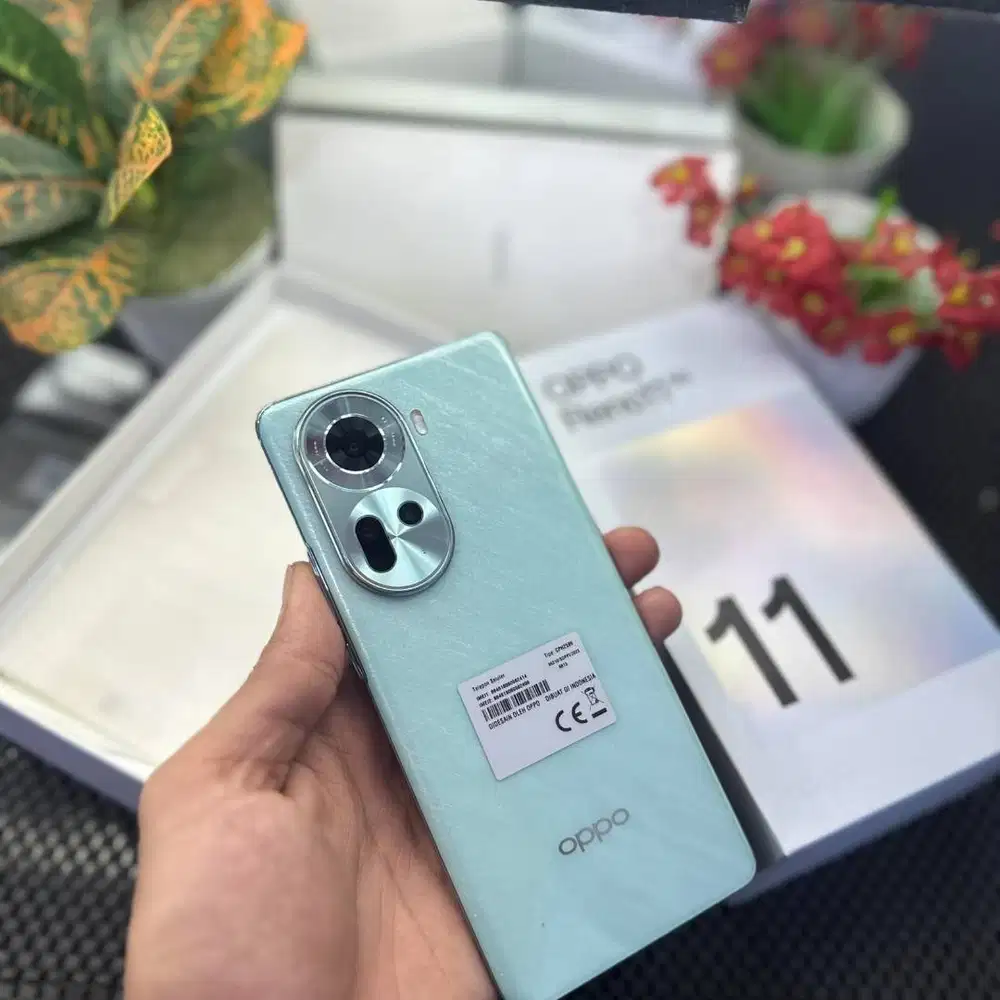 Jual Oppo Reno 11 5G Ram 8/256 Fullset Baterai Awet, Kamera Jernih