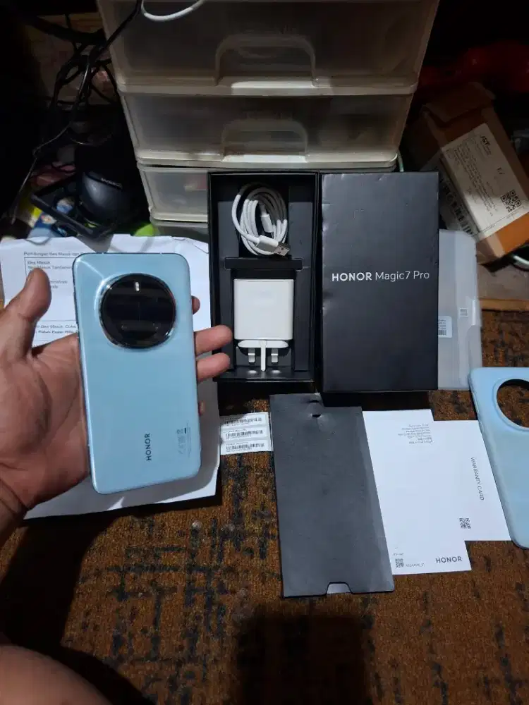 Honor Magic 7 Pro 5G Mulus Beacukai Resmi Bisa Tuker Tambah