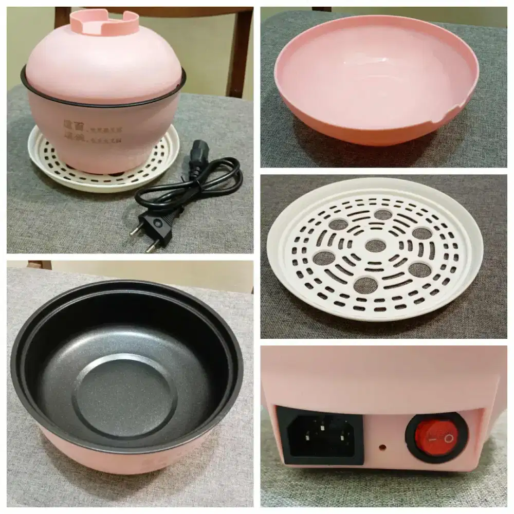 Panci Listrik 2in1 Kukus Rebus