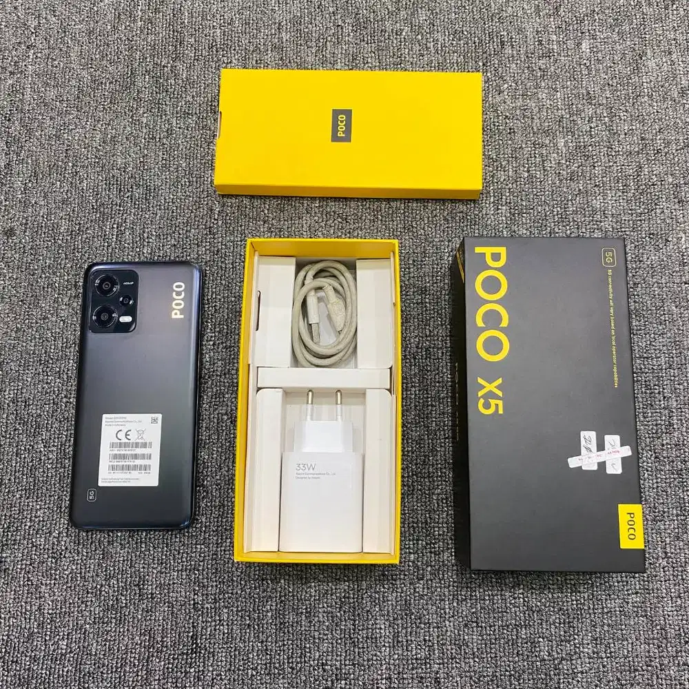 Jual Poco X5 5G Ram 8/256 Fullset Baterai Awet, Kamera Jernih