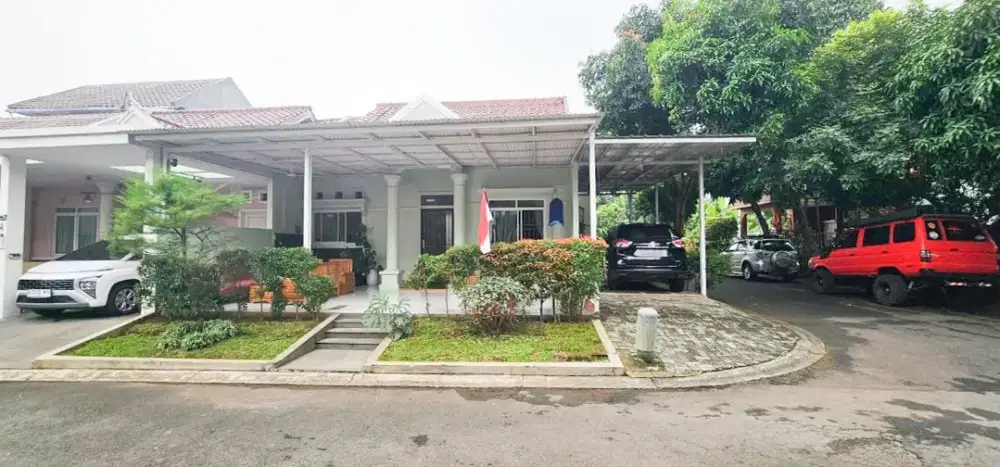 Rumah Asri Luas hook di Bukit Serpong Mas