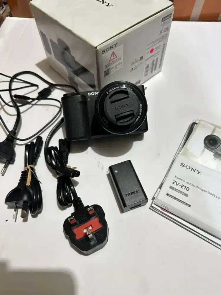Sony ZV E10 Fullset Garansi resmi