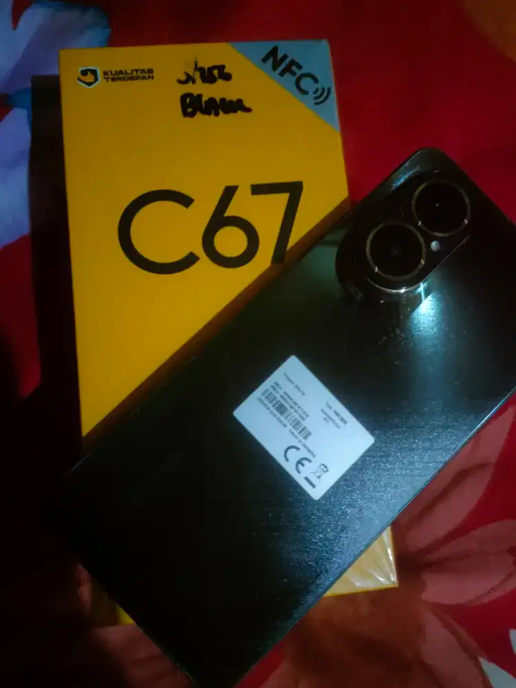Hp realme c67 ram8+8/256