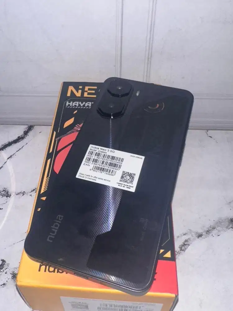 Nubia Neo 3 5G 8/256 fullset like new