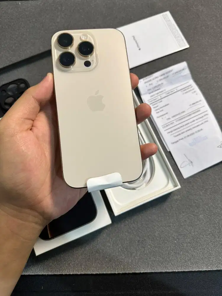 Iphone 16 pro 128 gb dessert titanium ibox