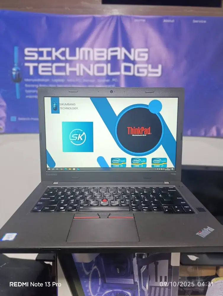 Laptop Bisnis Tangguh! Lenovo ThinkPad T460p - Core i5 Gen 6 | 8GB |