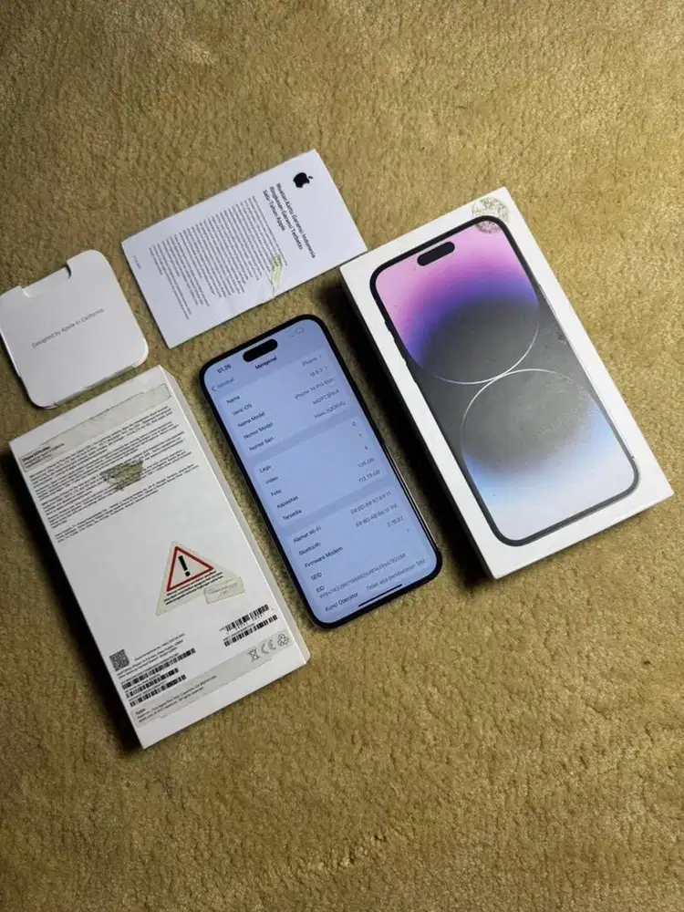 Iphone 14 pro 128 gb ibox deep purple