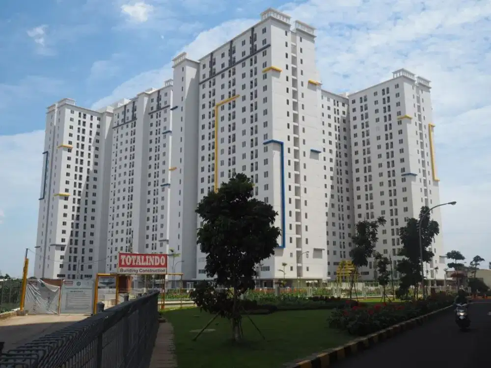 jual cepat type 2 br mewah siap huni lantai rendah bassura city apartemen