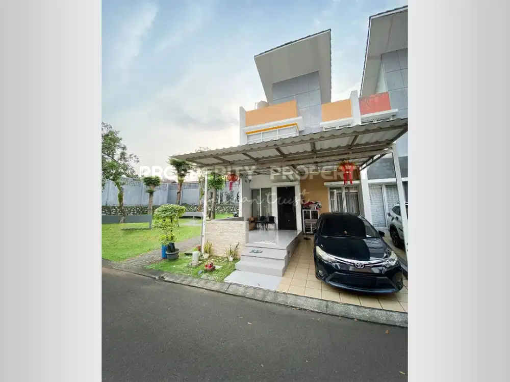 Rumah Murah di Cluster Milano Village Sudah Renovasi Posisi Pojok Bonus Fasum Taman di Gading Serpong Berbatasan Dengan BSD City