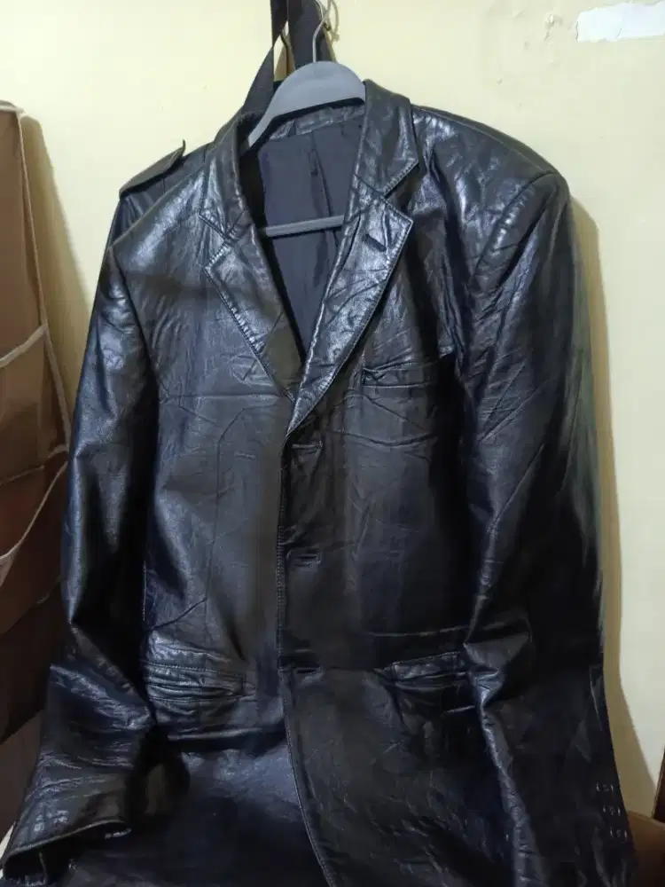 jas jaket kulit size L