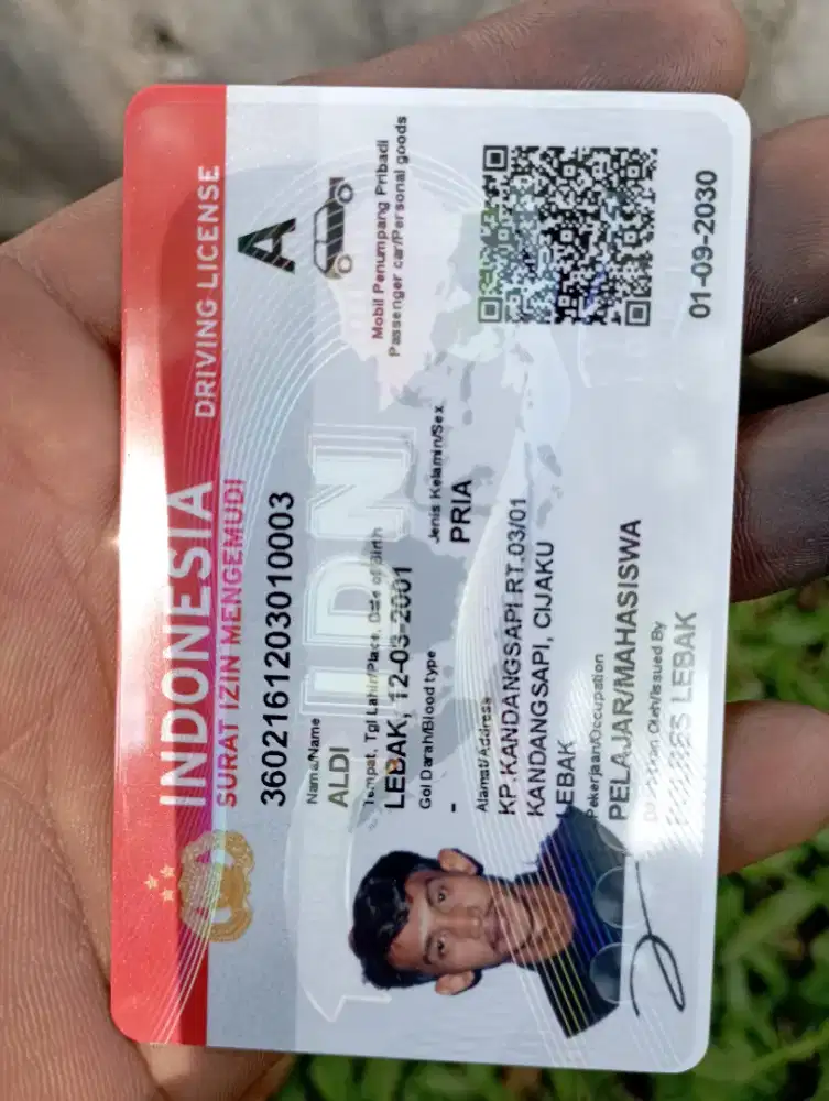 Info loker supir pribadi