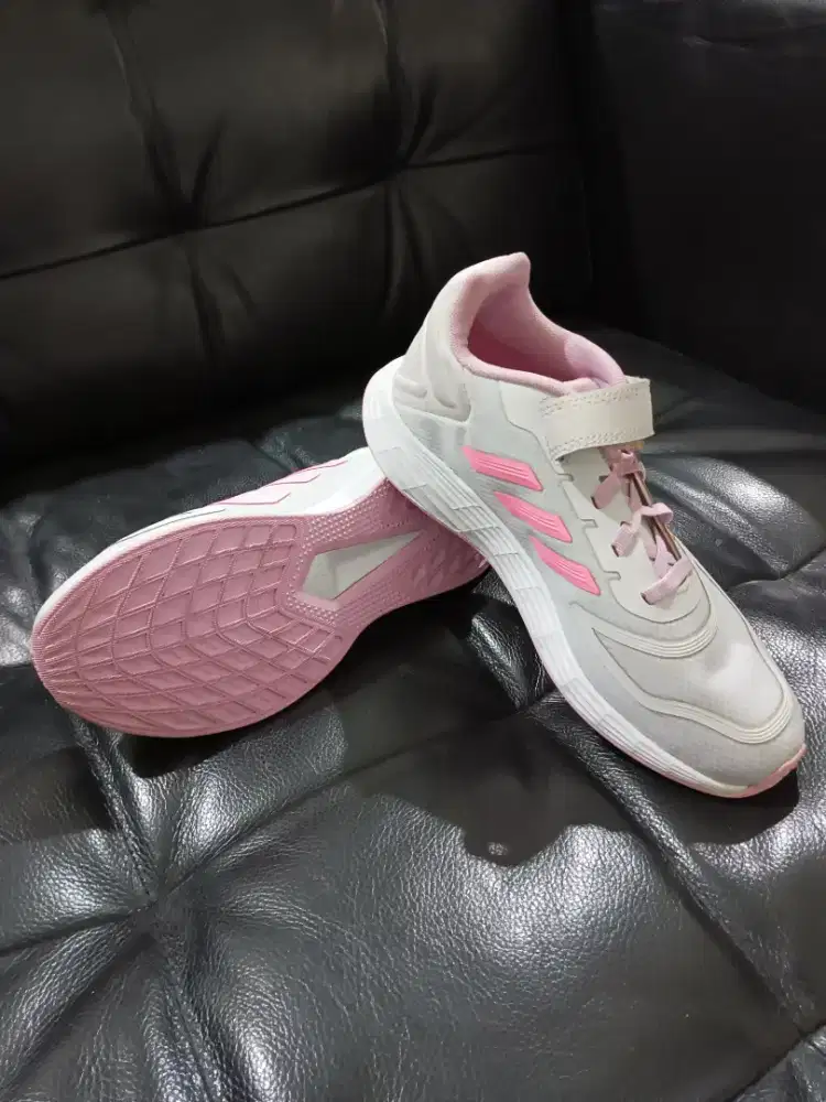 Adidas sepatu anak - pink grey