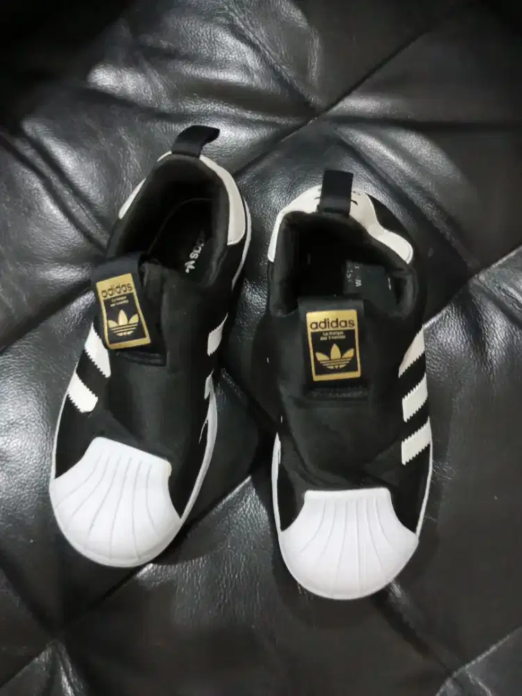 Adidas slip on superstar Kid - black