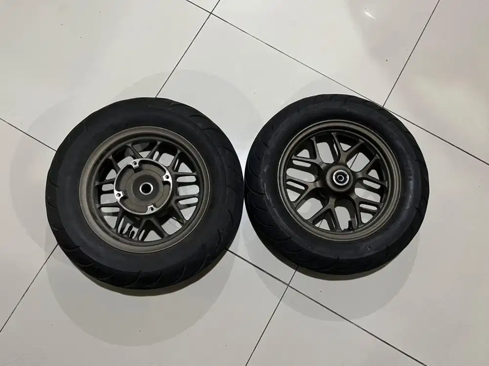 Velg Honda Stylo 160 ABS 2025 Like New Plus Ban D/B Tebal Merk IRC