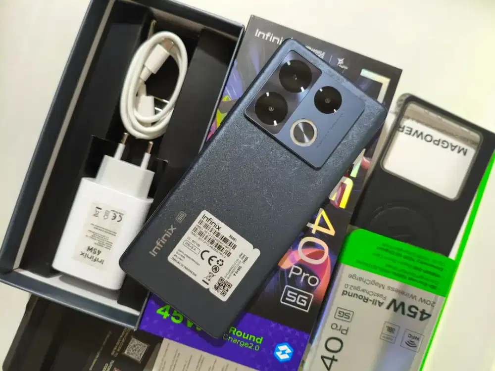 Infinix Note 40 Pro 5G Nfc Ram 8/256 Second Resmi