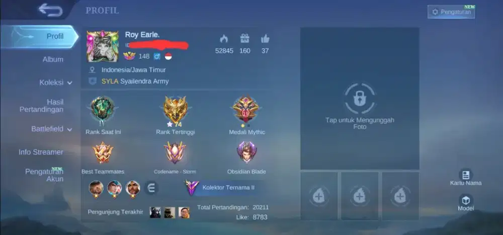 Akun Mobile Legends