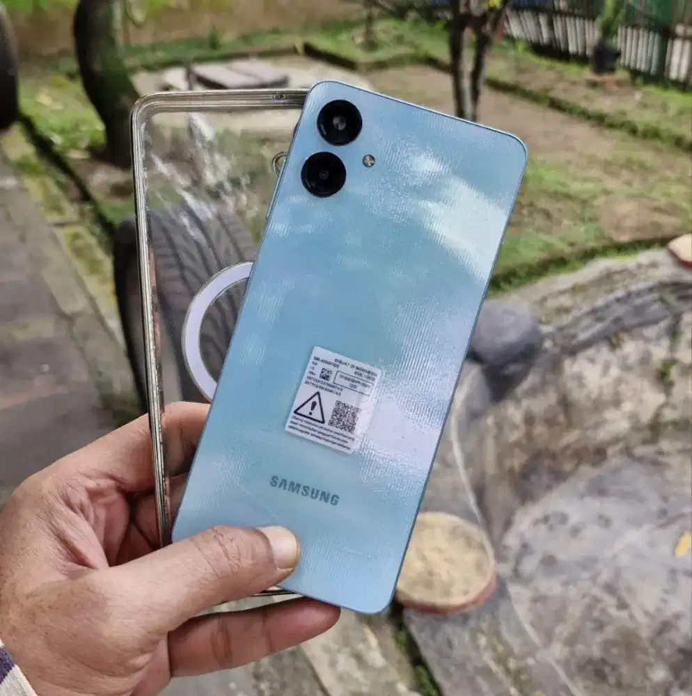 Samsung A06 6/128GB HP & CASAN Mulus No Minus Like New • MASIH GARANSI