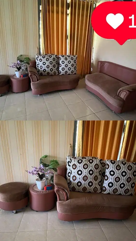 For sale Satu set sofa