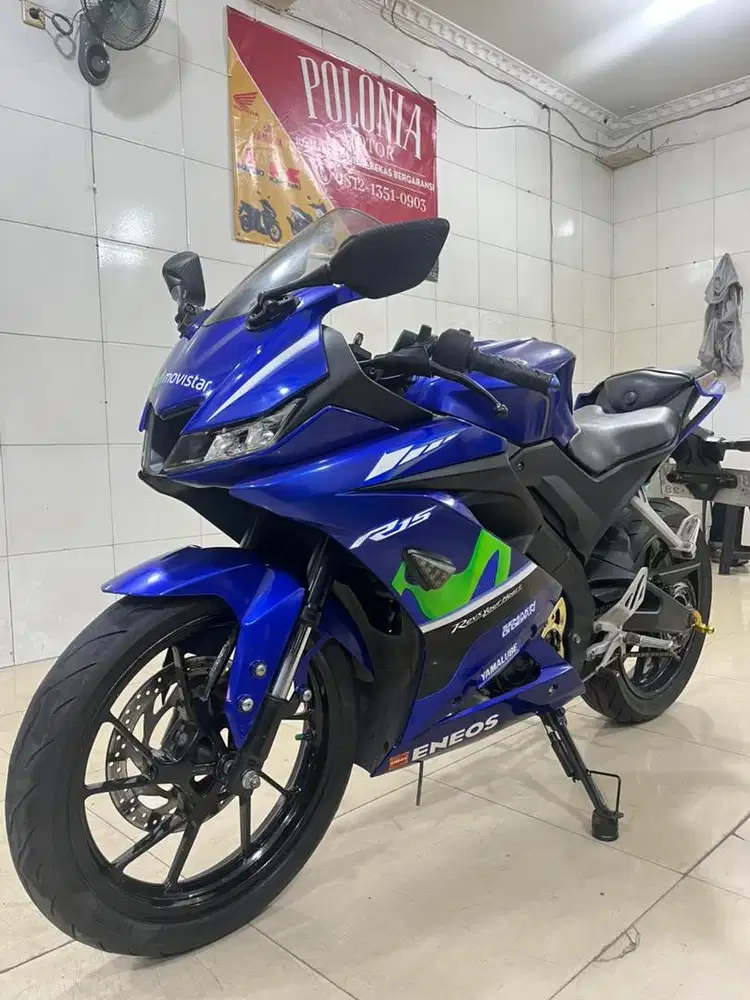 YAMAHA R15 V3 2018 LOW KM 20rb MESIN GRESS FULL ORIAN MINUS PJK AJA