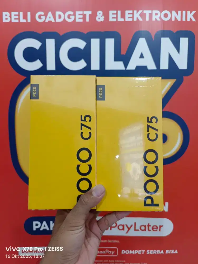 Poco c75 6/128 baru