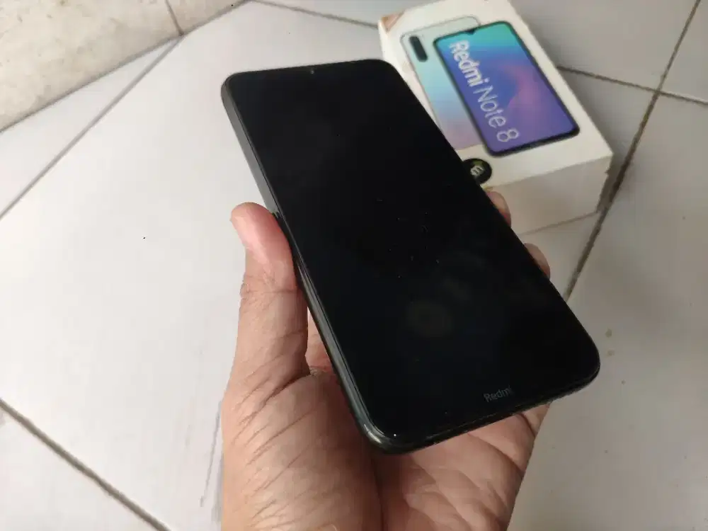 Redmi note 8 lengkap siap pakai