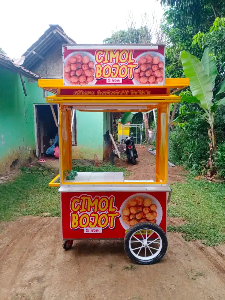 Gerobak container cimol