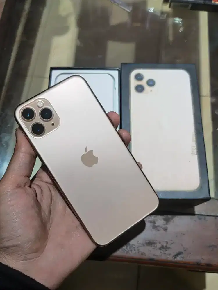 IPHONE 11 PRO 256GB BEACUKAI FULLSET NOMINUS