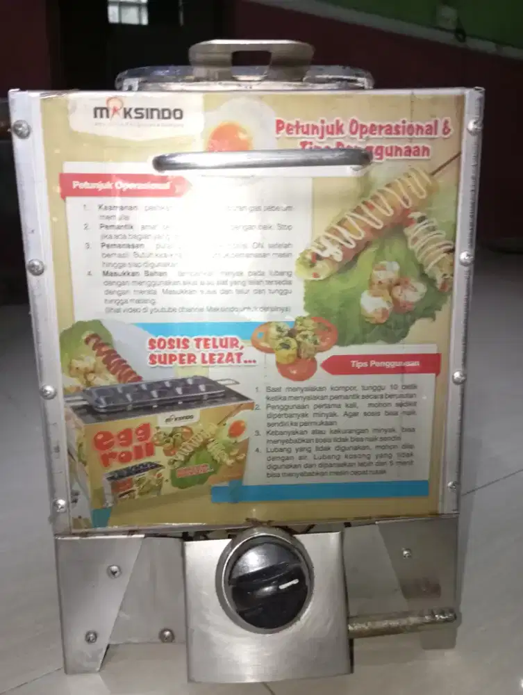 Kompor sostel atau egg roll