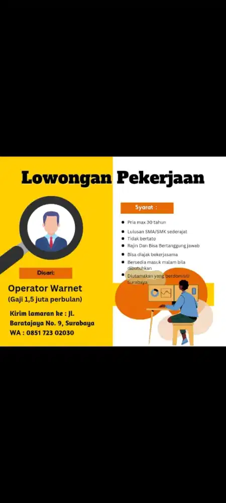 OPERATOR WARNET GAME ONLINE