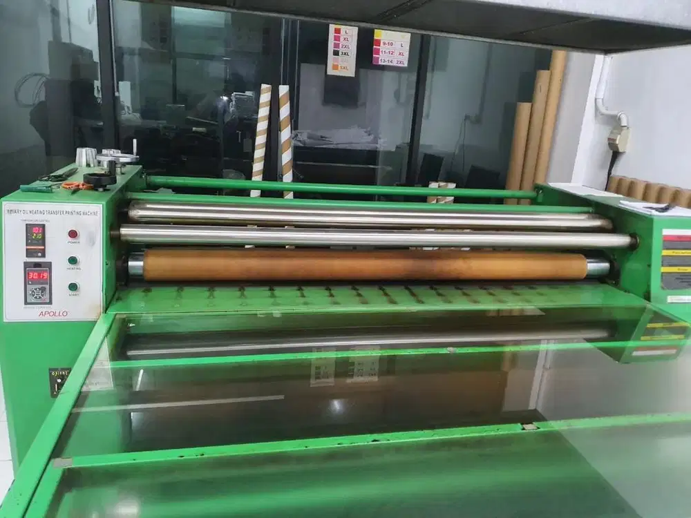 Mesin Roll Press untuk Sublimasi